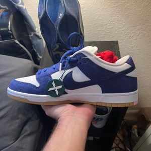 Nike SB Los Angeles Dodger Dunks - Size 10